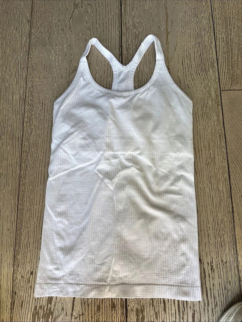 lululemon Ebb to Street Tank Top White